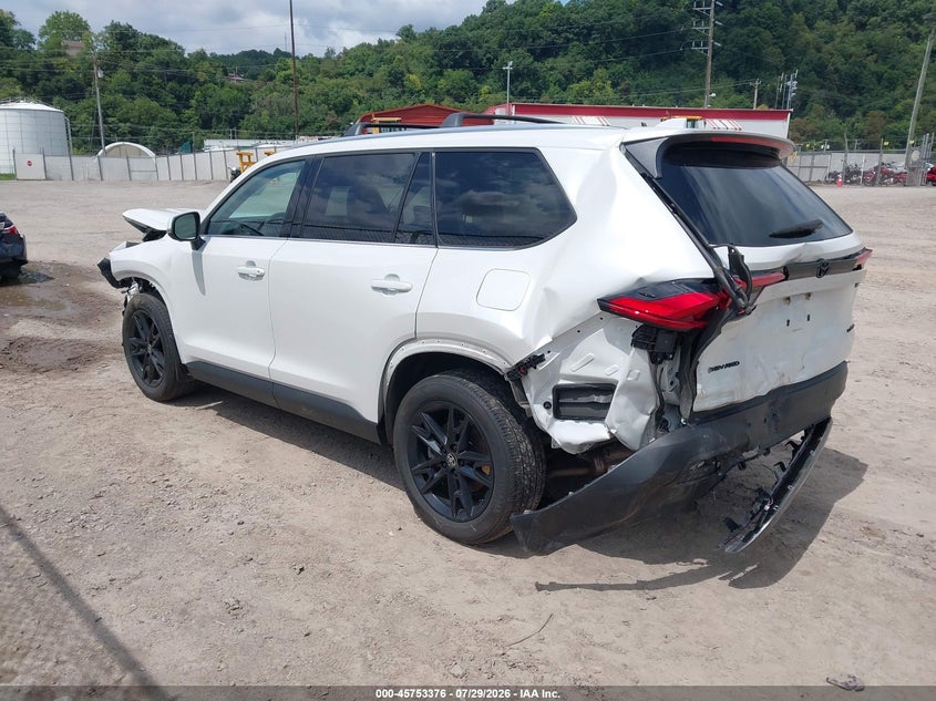 Vin: 5tdacab53rs022546, lot: 46252098, toyota grand highlander hybrid limited 20243