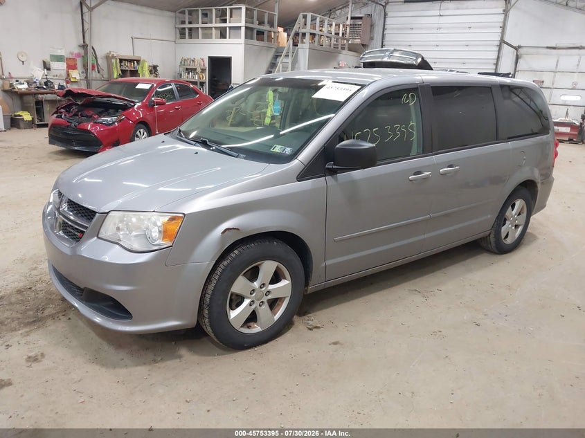 Vin: 2c4rdgbg2dr799015, lot: 46252117, dodge grand caravan se 20132