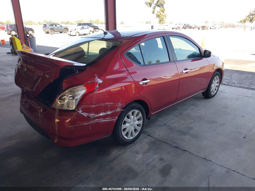 Vin: 3n1cn7ap5jl810590, lot: 46252121, nissan versa 1.6 sv 20184
