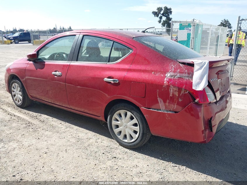 Vin: 3n1cn7ap5jl810590, lot: 46252121, nissan versa 1.6 sv 20183