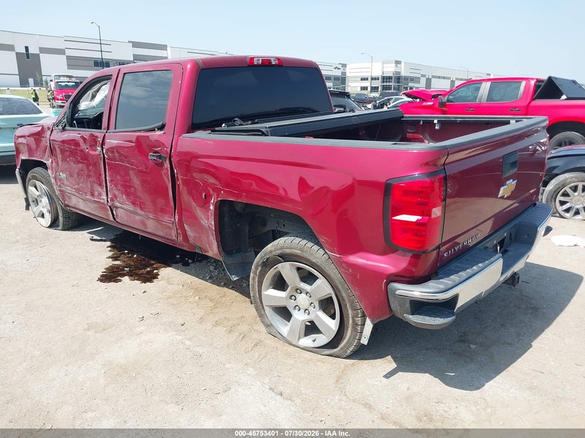 Vin: 3gcpcrec8jg287212, lot: 46252123, chevrolet silverado 1500 1lt 20183
