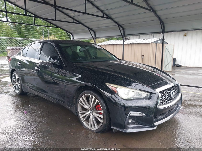 Vin: jn1ev7ar8jm437352, lot: 46252126, infiniti q50 3.0t sport 2018 img_1