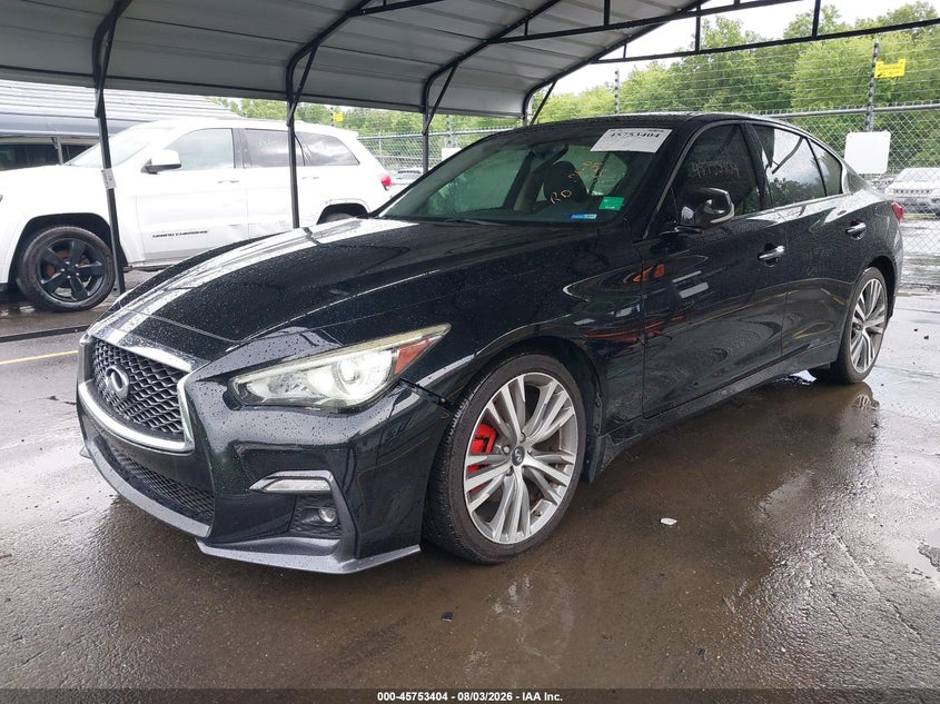 2018 Infiniti Q50, Fresh Water, IAAI, VIN JN1EV7AR8JM437352 — photo 2