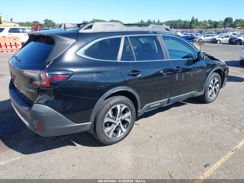 Vin: 4s4btancxl3220107, lot: 46252154, subaru outback limited 20204
