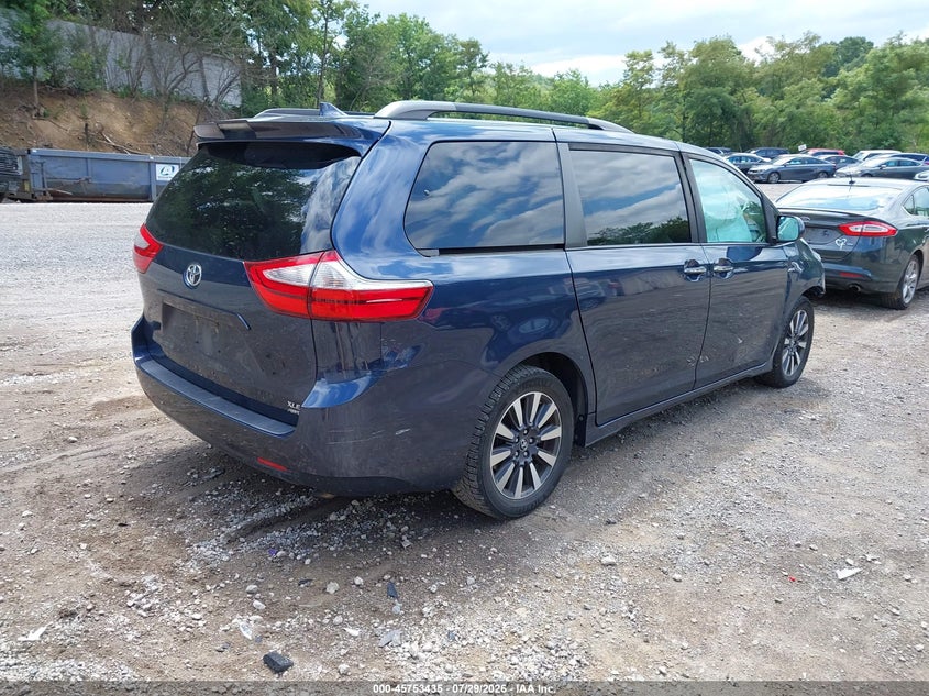 Vin: 5tddz3dcxks213583, lot: 46252157, toyota sienna xle 7 passenger 20194