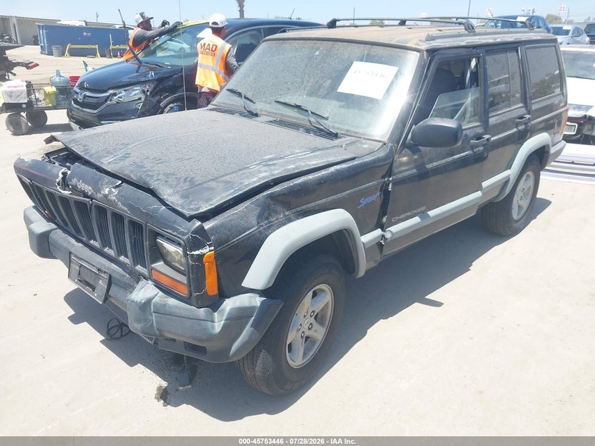 1998 Jeep Cherokee, Normal Wear & Tear, IAAI, VIN 1J4FJ68S1WL119810 — photo 2