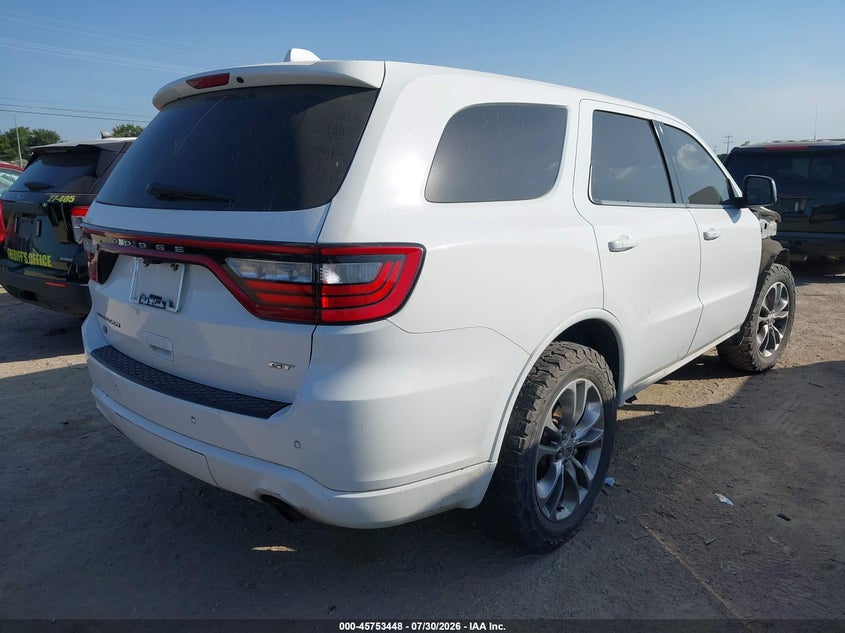 Vin: 1c4rdjdgxlc286094, lot: 46252170, dodge durango gt plus awd 20204