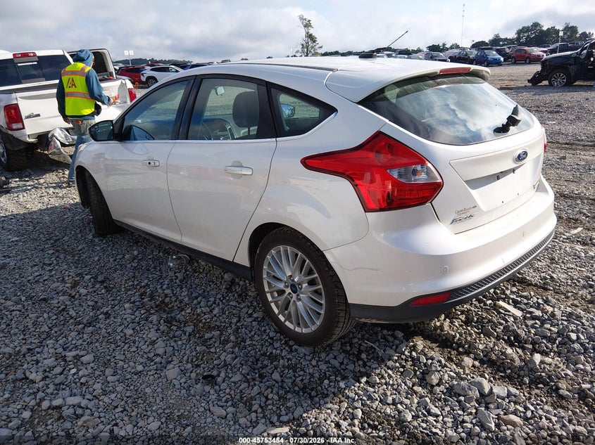 Vin: 1fadp3n29dl259430, lot: 46252176, ford focus titanium 20133