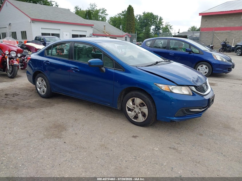 Vin: 2hgfb2f50eh549382, lot: 46252185, honda civic lx 2014 img_1