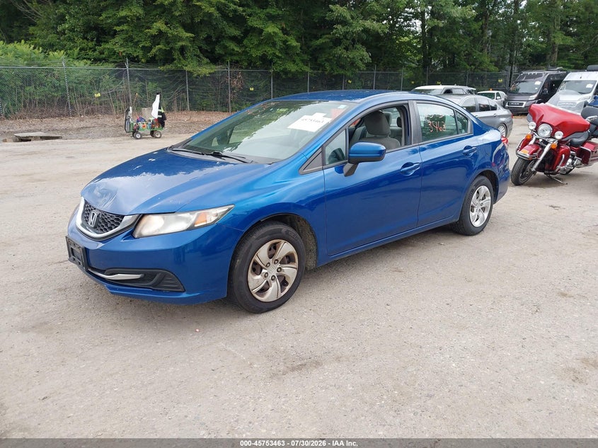Vin: 2hgfb2f50eh549382, lot: 46252185, honda civic lx 20142