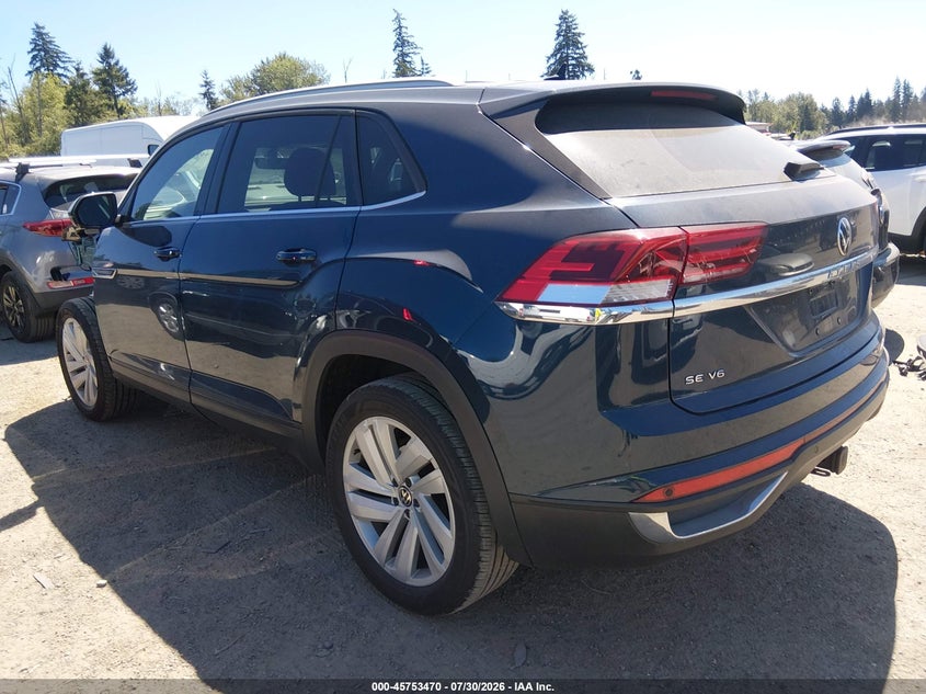 Vin: 1v2he2ca5nc213101, lot: 46252192, volkswagen atlas cross sport 3.6l v6 se w/technology 20223