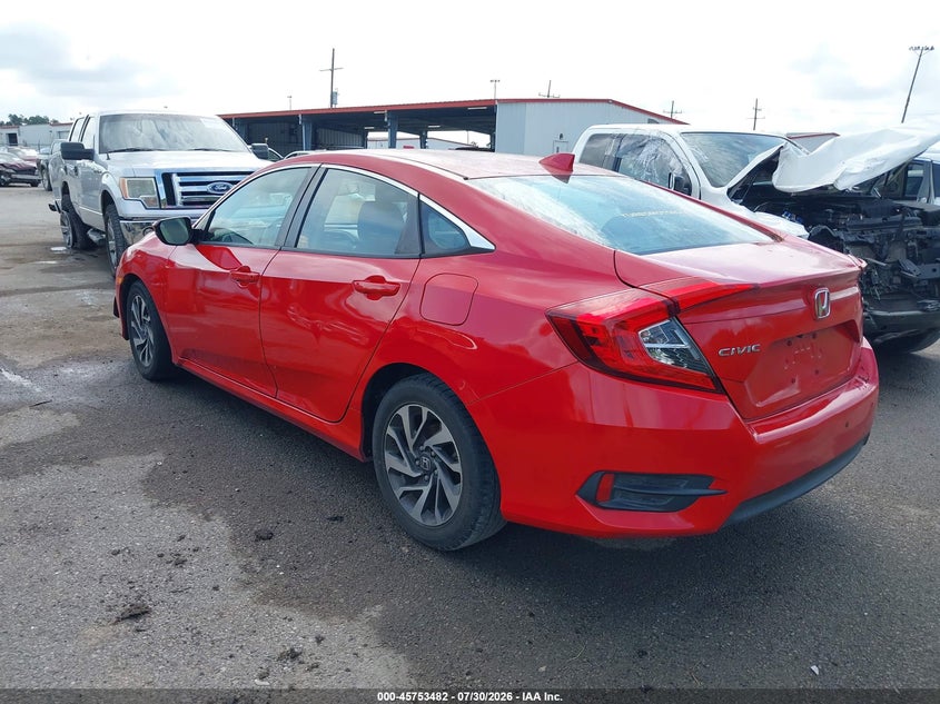 Vin: 2hgfc2f78jh515392, lot: 46252204, honda civic ex 20183