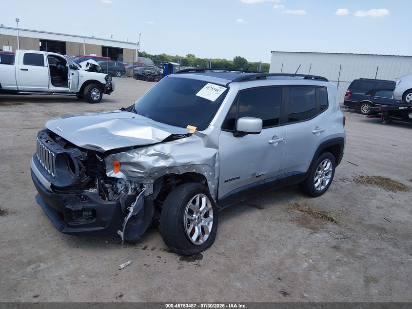 2015 Jeep Renegade, Удар спереди, IAAI, VIN ZACCJBBT3FPC33967 — фото 2