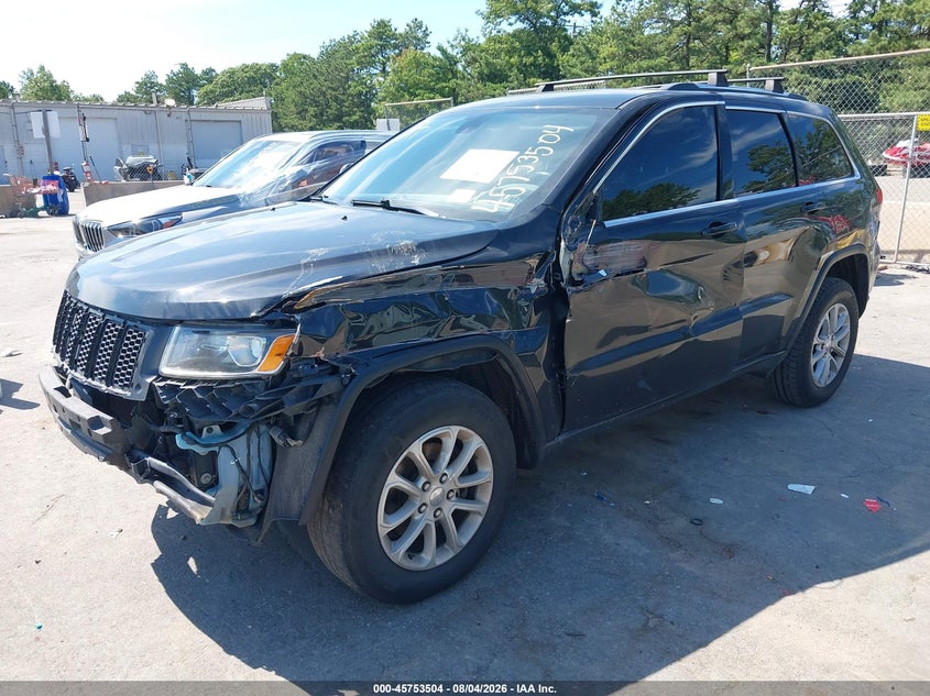 Vin: 1c4rjfag9gc438446, lot: 46252226, jeep grand cherokee laredo 20162