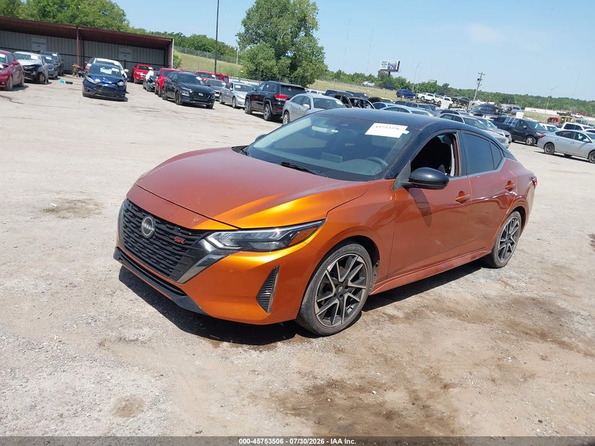 Vin: 3n1ab8dv8ry216865, lot: 46252228, nissan sentra sr xtronic cvt 20242