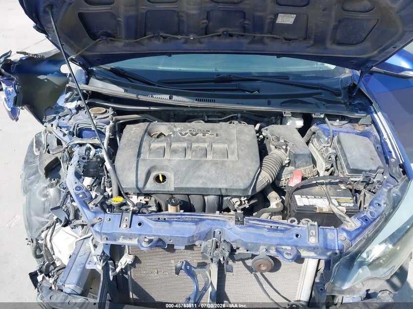 2014 TOYOTA COROLLA SEDAN 1.8L I-4 DOHC, VVT, 132HP