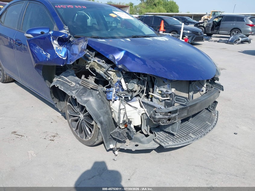 2014 TOYOTA COROLLA SEDAN 1.8L I-4 DOHC, VVT, 132HP