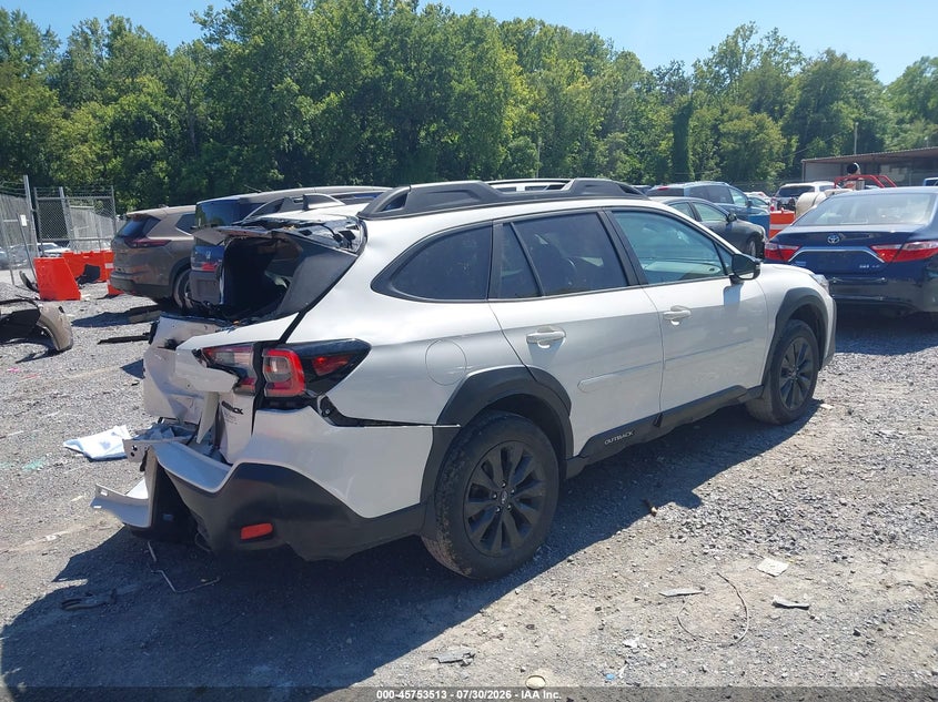 Vin: 4s4btalcxr3160289, lot: 46252235, subaru outback onyx edition 20244