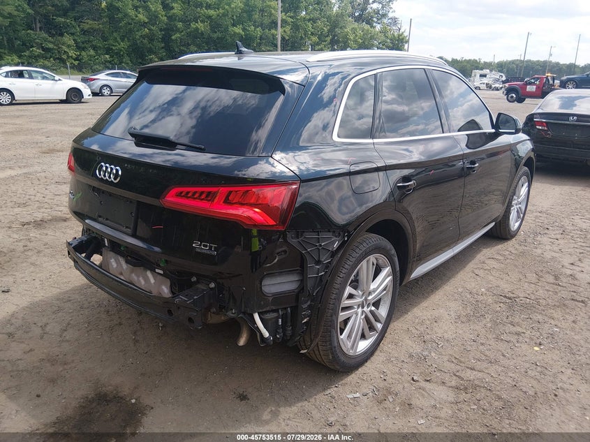 Vin: wa1bnafy5j2230212, lot: 46252237, audi q5 2.0t premium/2.0t tech premium 20184
