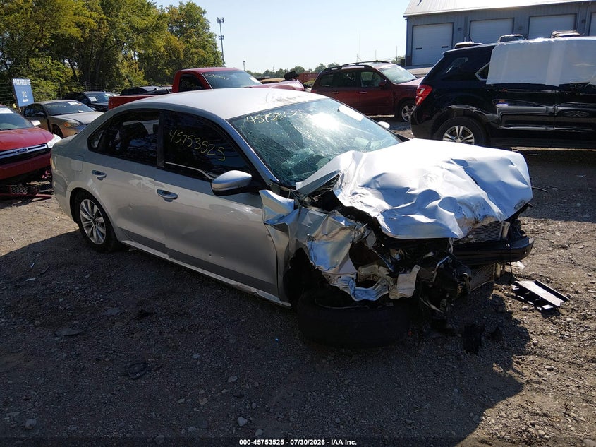 2012 VOLKSWAGEN PASSAT 2.5L S