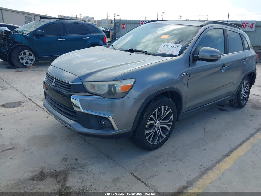 Vin: ja4ap4aw7gz030557, lot: 46252259, mitsubishi outlander sport 2.4 sel 20162
