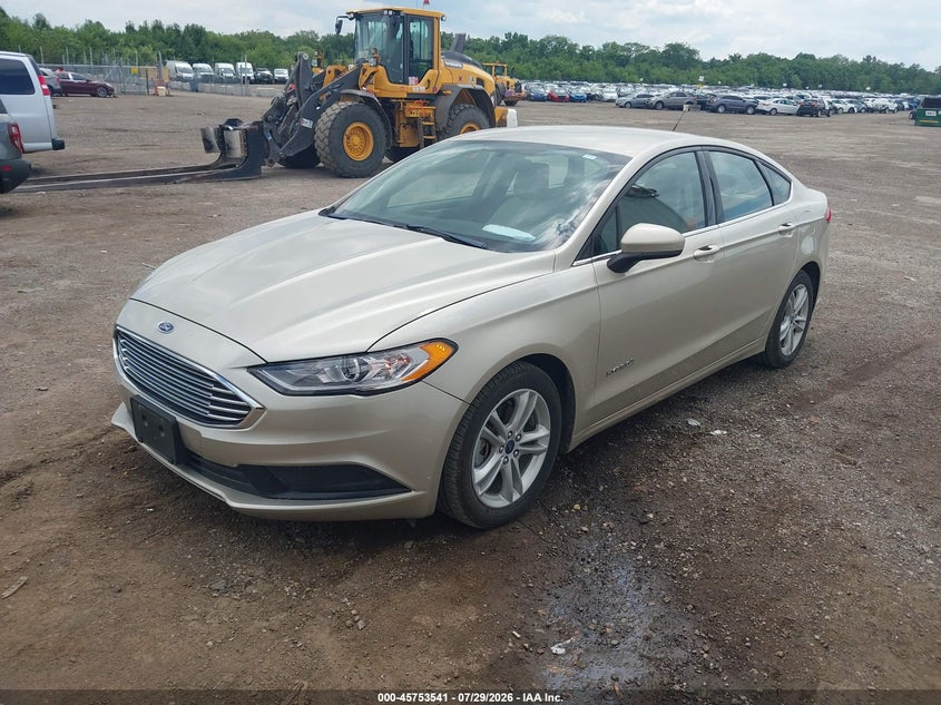 2018 FORD FUSION HYBRID auction photo 2