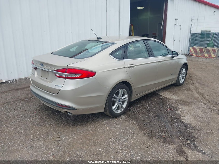 2018 FORD FUSION HYBRID auction photo 4