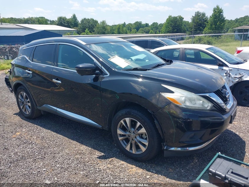 Vin: 5n1az2mg9gn136603, lot: 46252264, nissan murano sl 2016 img_1