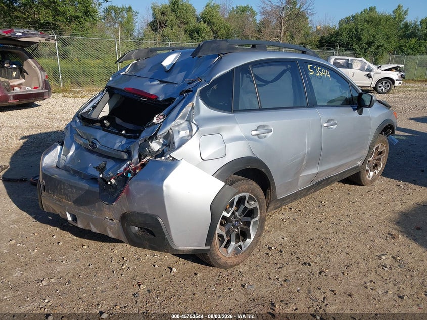 Vin: jf2gpalc8hh241650, lot: 46252266, subaru crosstrek 2.0i limited 20174