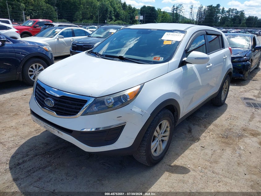 Vin: kndpb3a23b7012860, lot: 46252273, kia sportage lx 20112