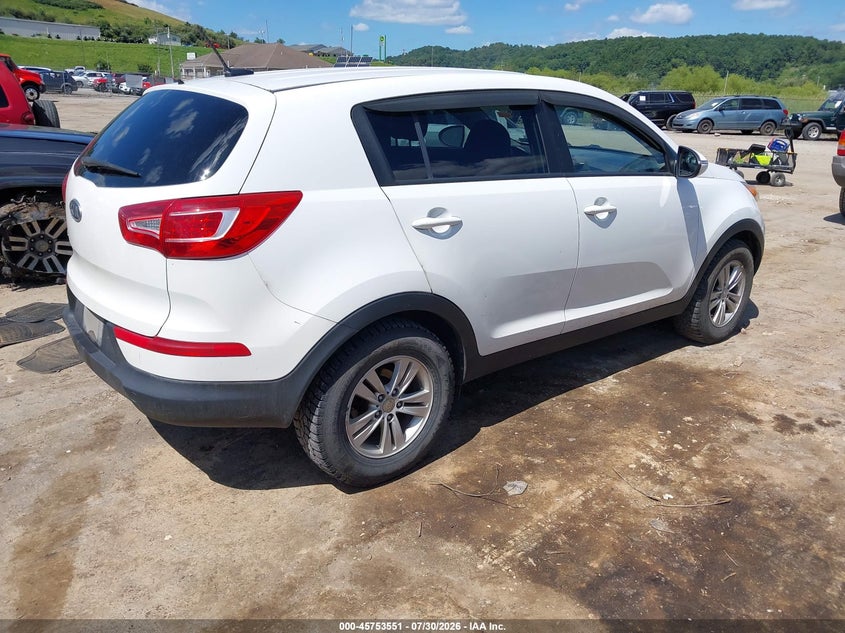 Vin: kndpb3a23b7012860, lot: 46252273, kia sportage lx 20114