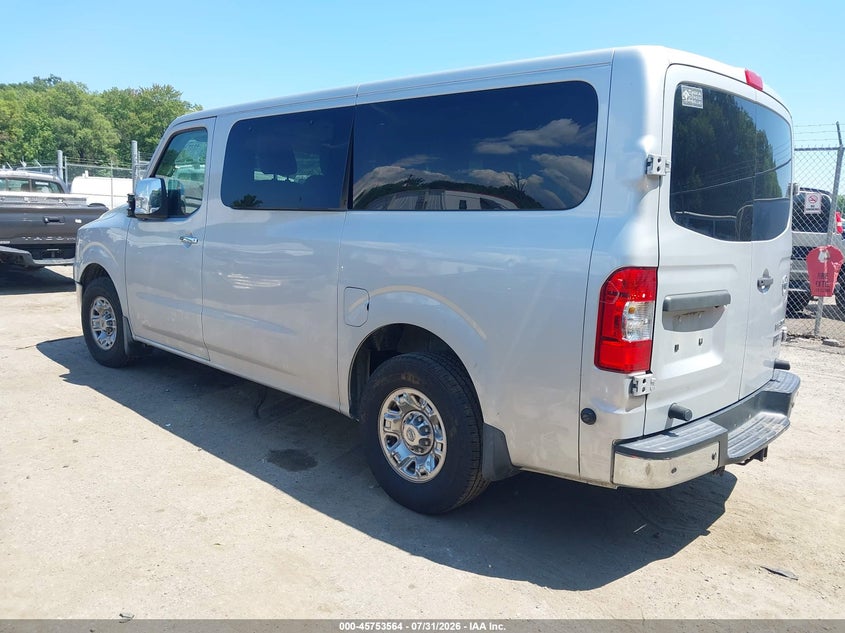 Vin: 5bzaf0aa7gn852482, lot: 46252286, nissan nv passenger nv3500 hd sl v8 20163