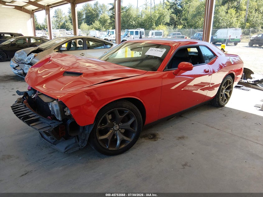 Vin: 2c3cdzagxgh221584, lot: 46252290, dodge challenger sxt plus 20162