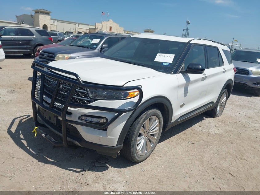 Vin: 1fm5k8lcxpgb10264, lot: 46252293, ford explorer king ranch 20232