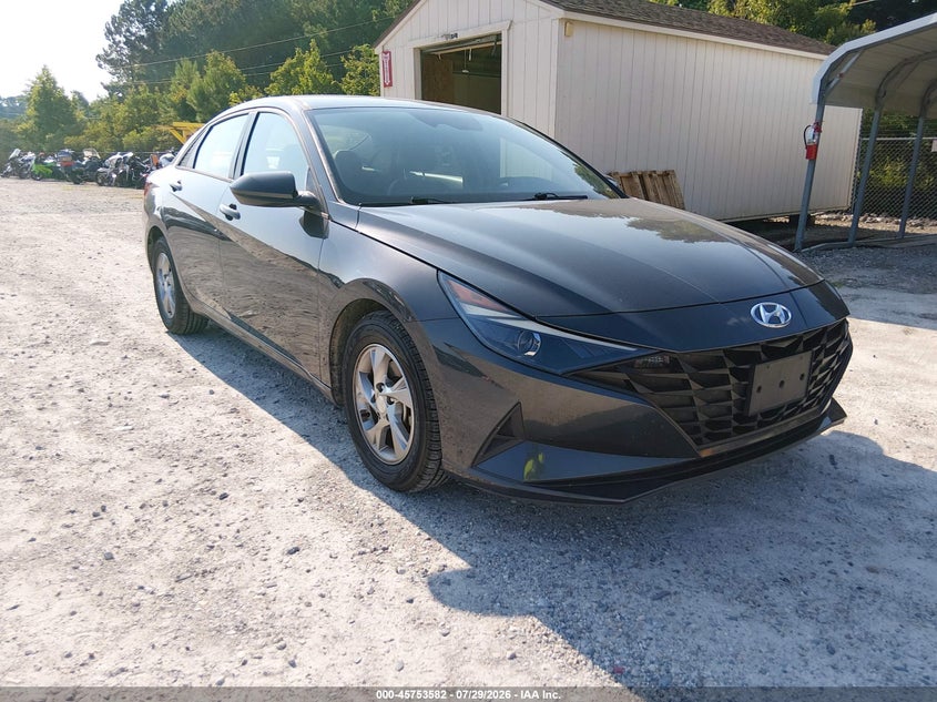 Vin: 5npll4ag5mh047606, lot: 46252304, hyundai elantra se 20211