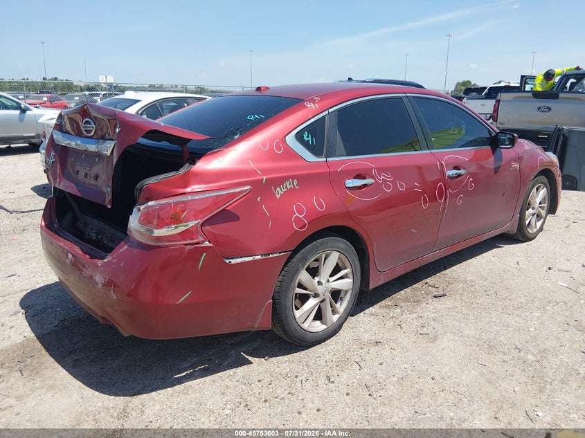 Vin: 1n4al3ap1dc910176, lot: 46252325, nissan altima 2.5 sv 20134