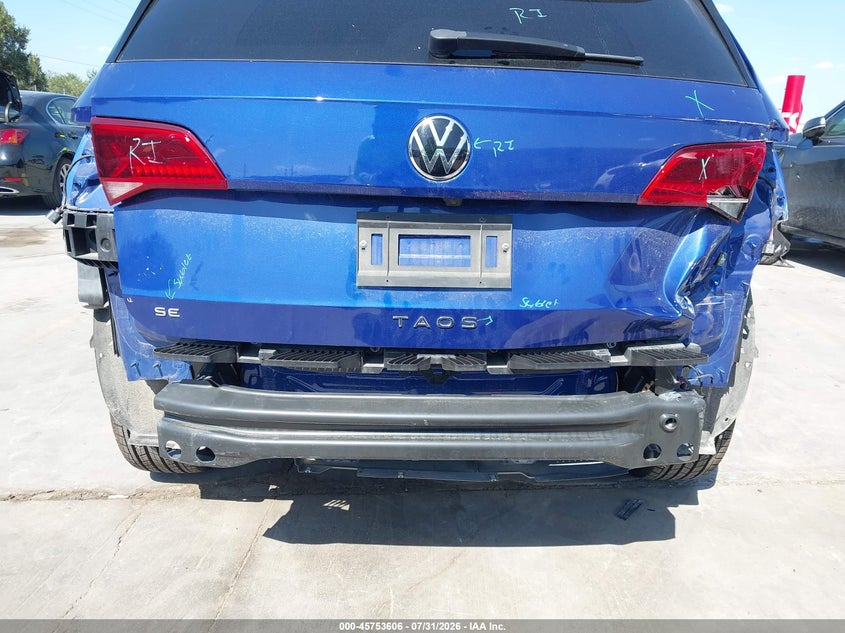 2023 VOLKSWAGEN TAOS auction photo 6