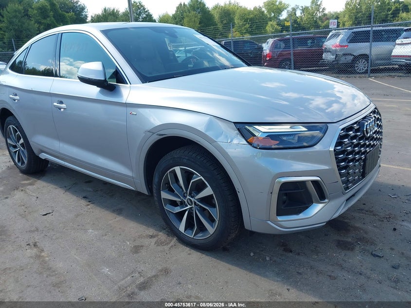 Vin: wa15aafy2n2066190, lot: 46252340, audi q5 sportback premium plus 45 tfsi s line quattro s tronic 2022 img_1