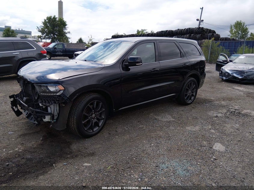 Vin: 1c4sdjct6hc879216, lot: 46252358, dodge durango r/t awd 20172