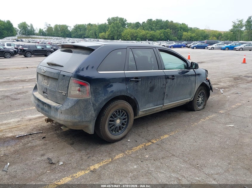 Vin: 2fmdk4kcxabb48601, lot: 46252363, ford edge limited 20104
