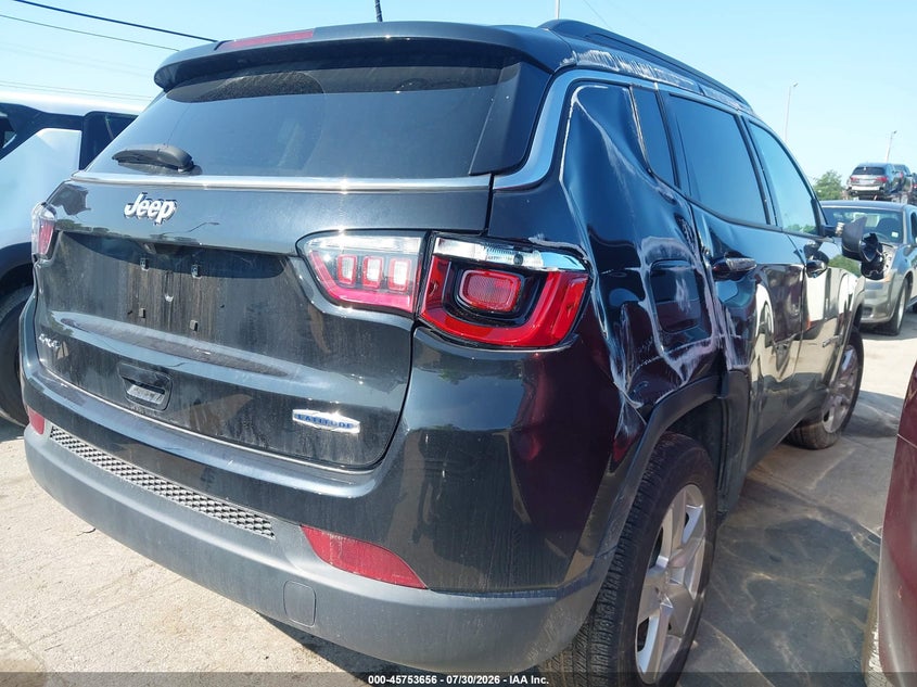 Vin: 3c4njdbb2nt216659, lot: 46252378, jeep compass latitude 4x4 20224