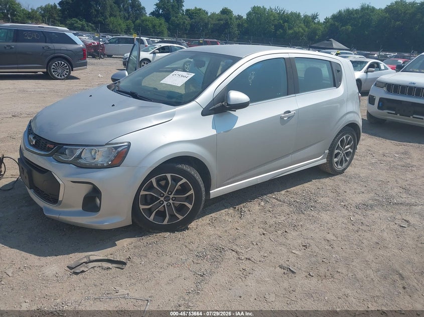 Vin: 1g1jd6sbxk4109032, lot: 46252386, chevrolet sonic lt auto 20192