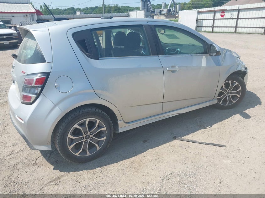 Vin: 1g1jd6sbxk4109032, lot: 46252386, chevrolet sonic lt auto 20194