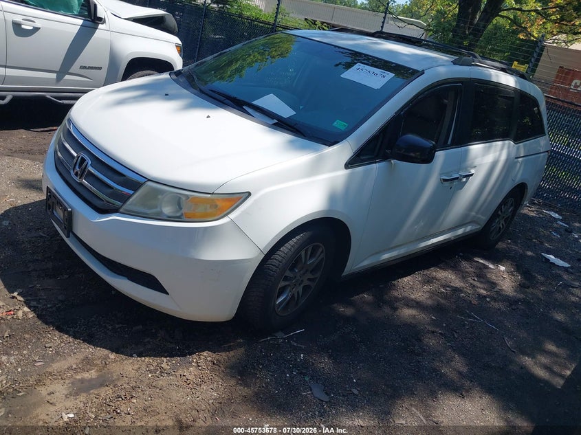 Vin: 5fnrl5h40cb042662, lot: 46252399, honda odyssey ex 20122