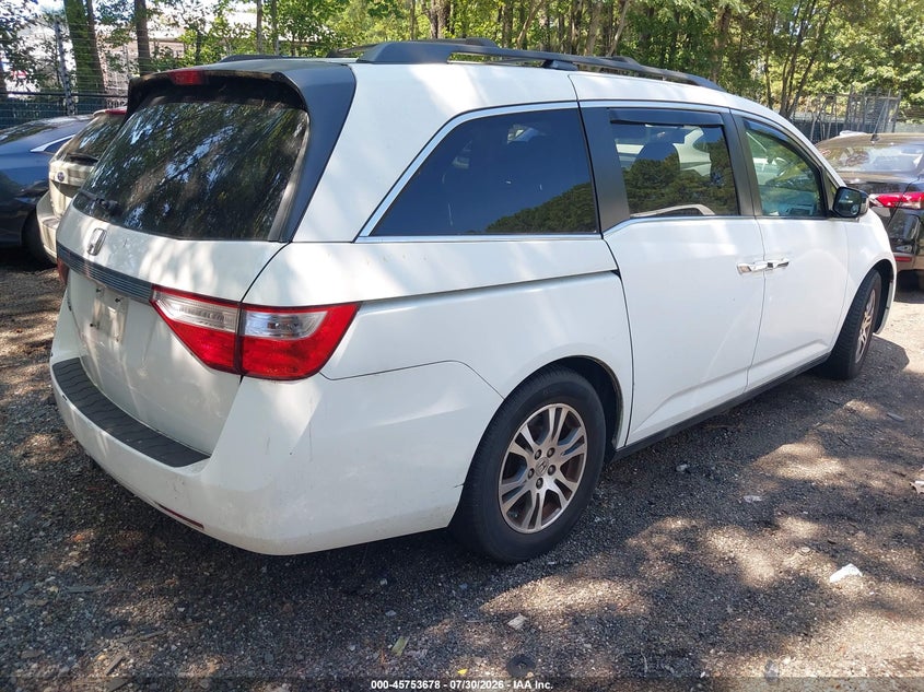 Vin: 5fnrl5h40cb042662, lot: 46252399, honda odyssey ex 20124