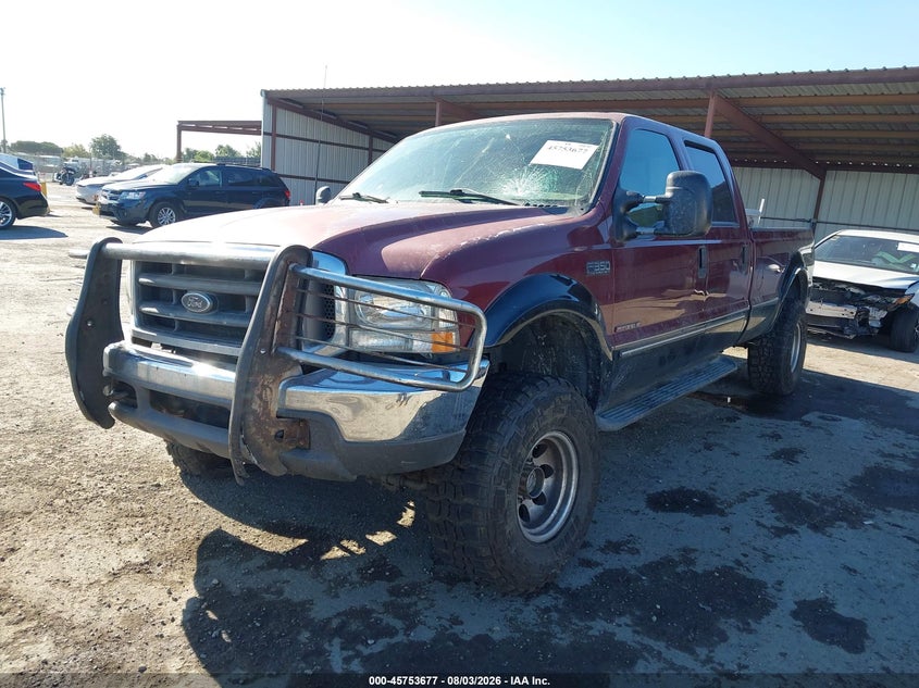 2000 FORD F350 PICKUP 7.3L V-8 DI, TURBO, 235HP