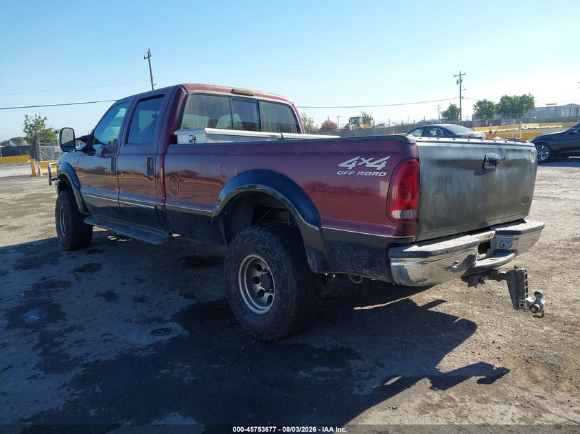 2000 FORD F350 PICKUP 7.3L V-8 DI, TURBO, 235HP