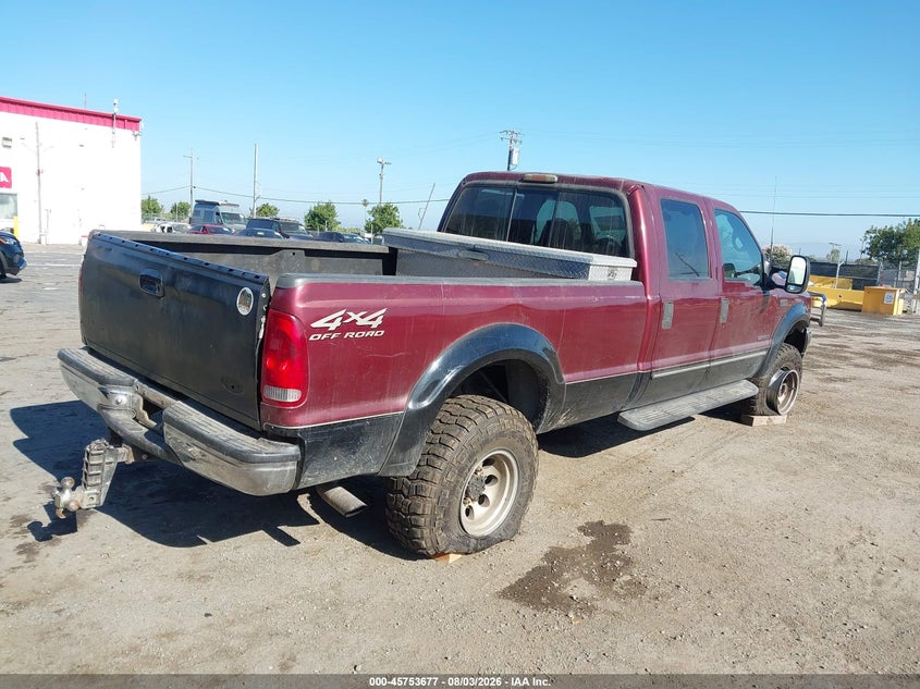 2000 FORD F350 PICKUP 7.3L V-8 DI, TURBO, 235HP