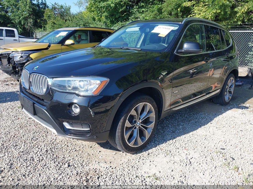 Vin: 5uxwx9c53g0d71957, lot: 46252410, bmw x3 xdrive28i 20162