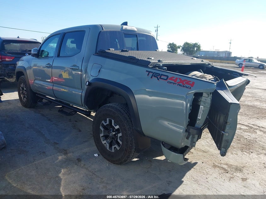 Vin: 3tmcz5an9nm493188, lot: 46252419, toyota tacoma trd off road 20223